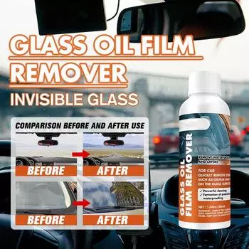 Windshield Rainproof Cleaner Car Window Water Stain Remover Car Windscreen Cleaner Oil Film Cleaning Agent For Motorcycles Boats