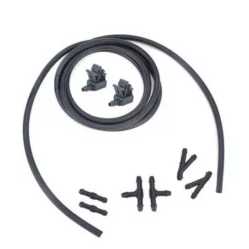 Windshield Wiper Washer Nozzle Spray Jet & Hose for Citroen Berlingo MK2 Peugeot