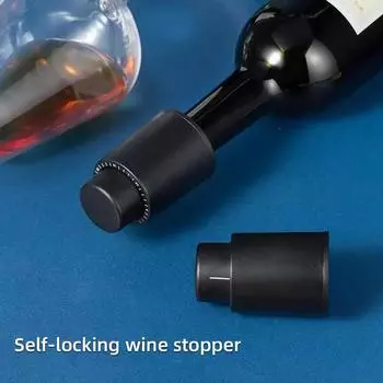 Wine Bottle Stopper Real Vacuum Wine Stoppers Reusable Wine Preserver Wine Corks Keep Fresh Best Gifts for Wine Lovers