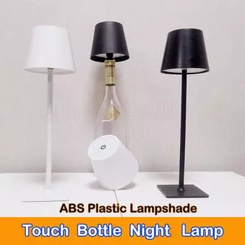 Wine Bottles Lamp LED Table Lamp Touch Control Vase Lamp for Festival Birthday Party Christmasday Party Decor