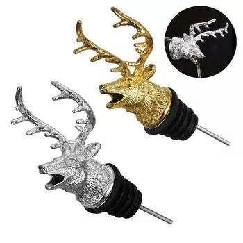 Wine Pourer Animal Pourer Gold/silver Good Sealing золотистый