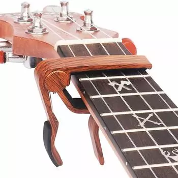 WINGO capo профессиональный укулеле каподастр сопрано концертный палисандр баритон однокнопочный, цветной.