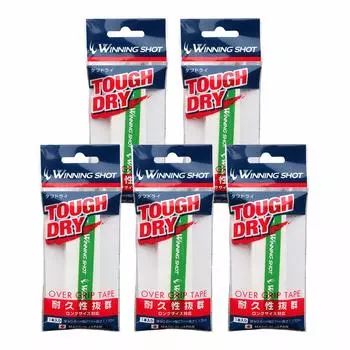 WINNINGSHOT Dry Grip Tape Tough Dry x Green (Набор 5) (Белая лента)