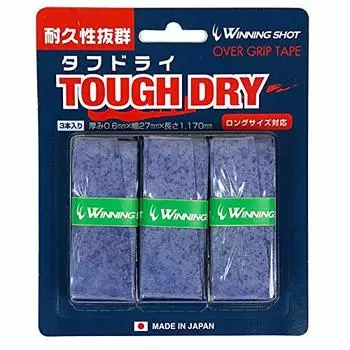 WINNINGSHOT Dry Grip Tape Tough Dry x Green (3 куска) (Синяя лента)