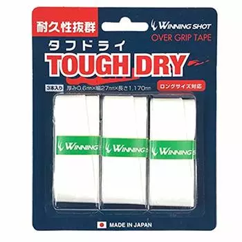 WINNINGSHOT Dry Grip Tape Tough Dry x Green (3 куска) (Белая лента)