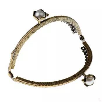 винтажная ручка для сумки с замком №1