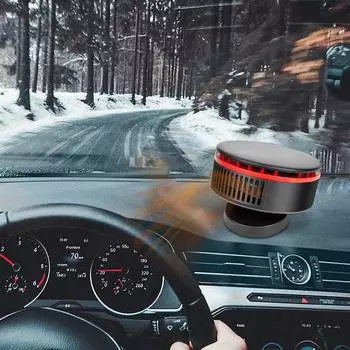 Winter Car Heater 360-Degree Rotatable 12V Car Heater Portable Automobile Heater Adjustable Car Heater For Heating & Cooling