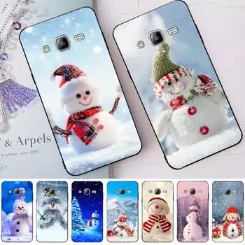 Winter Christmas Snow Tree Pattern Phone Case For Samsung Note 9 10 20 Plus Pro Ultra J6 J5 J7 J8 Soft Black Phone Cover Galaxy Note20