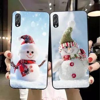 Winter Christmas Snow Tree Pattern Phone Case For Honor 70 50 20 7S X9 X8 X7 Magic 4 3 Pro Soft Black Phone Cover Honor 70