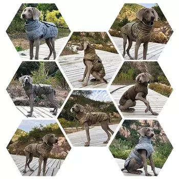 Winter Dog Jacket Reflective Snowsuit Warm Fleece Lining Coat For Small Medium Dogs Pet Whippet Greyhound Winter Warm Clothes S