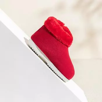 Winter handmade children s cotton men s and women s baby bags heel handmade cotton men s velvet non-slip warm thick bottom home useshoes 17 чёрный