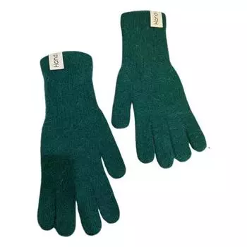 Winter Knitted Gloves Stretchy Warm Gloves Solid Color Fingered Gloves for Cold Weather Girls Men Women And Teens