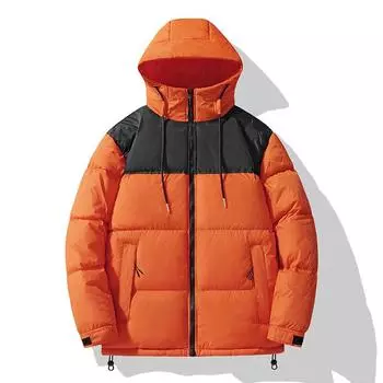 Winter Men Fashion Warm Jacket Coat Solid Thick Windproof Outwear Autumn Men Casual Waterproof Parkas Jacket Coat Male XXXXL белый
