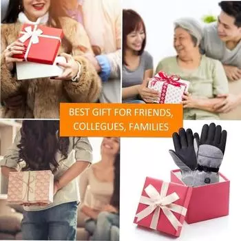 Winter men s and women s heated gloves hand warmers USB heated gloves waterproof heated bicycle fishing ski outdoor gloves