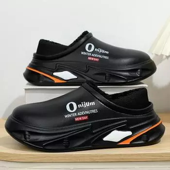 Winter Men s Warm Slippers Cotton Slippers Wrap Heels Outdoor Indoor Warm Shoes Men Women Home Bedroom Plush Warm Slippers 36-45 36-37