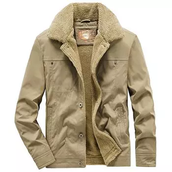 Winter Middle-aged and Young People s Padded Clothes Men s Padded Clothes Short Padded Jackets Lapel Casual Jackets M