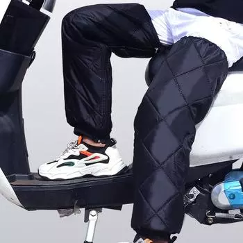 Winter Motorcycle Knee Brace Wraps Pads Protector Leg Warmers Bike Motorcycle Knee Pad Leg Sleeve Windproof Warmer Thermal чёрный