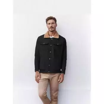 Winter Plush Lining Workwear Casual Outdoor Jacket for Men S