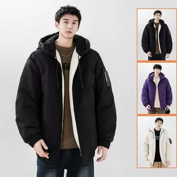 Winter reversible 90 white duck down down clothes Hong Kong style fashion versatile thickened couple model BL M