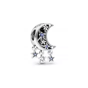 Winter Series S925 Sterling Silver Astronaut Charm Suitable For Diy Ladies Bracelet Necklace Original Fashion Accessories