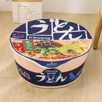 Winter Tent Small Dog Bed House Funny Instant Noodle Puppy Cat Nest Round Bed For Small And medium Dogs Plush Ramen Bed For Cat S