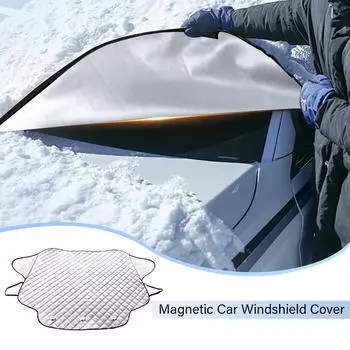 Зимние чехлы на лобовое стекло Магнитный чехол на лобовое стекло Защита от замерзания автомобиля Защита от снега и льда Защита от солнца Антифриз для автомобилей CHINA