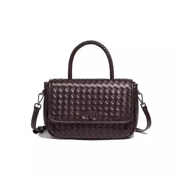 Winter Women s High-end Woven Bag, Niche Versatile and Trendy Handbag, Single-shoulder Crossbody Bag