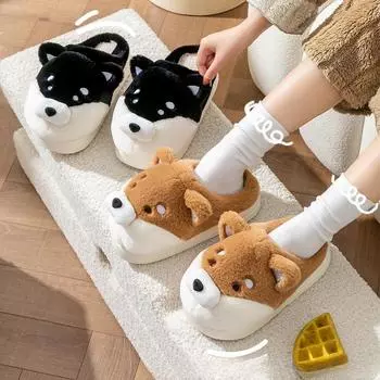 Winter Women s Thick - Soled Fur Slippers 36-37