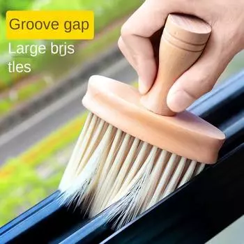 Wiping Windows, Cleaning, Brushing Grooves, Dead Corners, Gaps, Multifunctional Cleaning, Door Gaps, Drawers, Solid Wood Brush one size