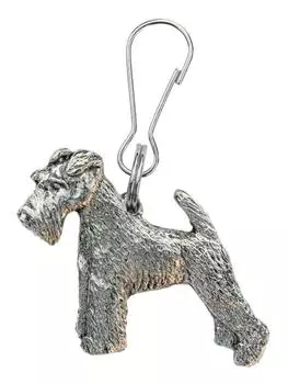 Wire Fox Terrier British Art Dog Zip Pull Collection
