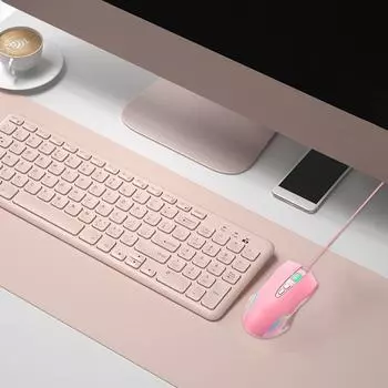 Wired Mechanical Mouse Programmable Mechanical RGB Wired Mouse Light Up Computer Mouse Programmable Mouse Holiday Gift Gamers красный