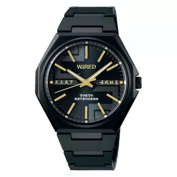 Wired Tokyo Revengers Collaboration Model AGAK714 Black [Seiko Watch] Мужские