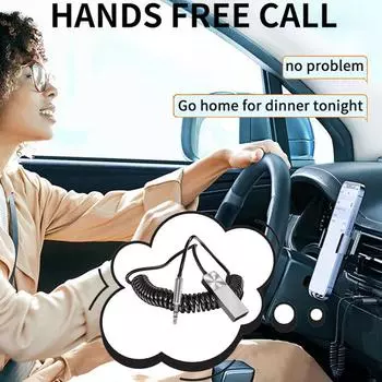 Wireless Adapter For Car Music Player Handsfree Calling Car Wireless Audio Receiver Car Wireless Music Receiver Plug And Play CHINA