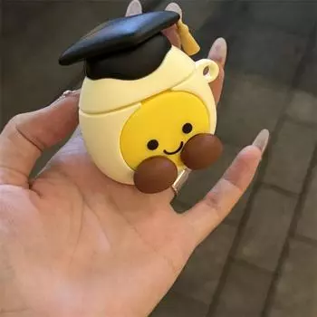 Wireless Bluetooth Headset Case Pro Fun Second Generation Silicone Soft Case Third Generation Personality Women Fifth Generation Shatter-resistant Box Airpods new three generations Dr. Eggs