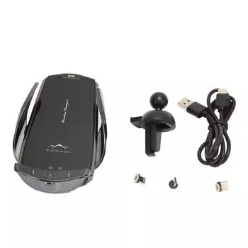 Wireless Car Cellphone Charging Bracket PC ABS 100mah Intelligent Automatic Induction Mobile Phone