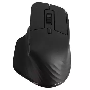 Wireless Dual Mode Mouse Slim Bluetooth 5.1 2.4GHz Rechargeable Silent Bluetooth Wireless Mouse for чёрный