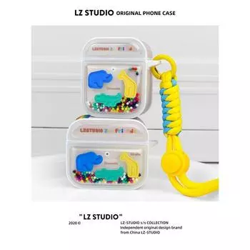 Wireless Earphone Case Applicable to AirPods First, Second and Third Generation 4 Protective Case Magnetic Suction New Arrival Creative Stylish Fun Apple Airpods Pro Colorful ball earphone case