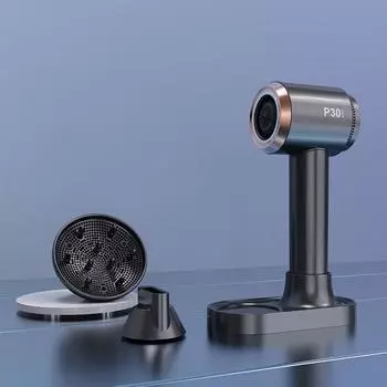 Wireless Hair Dyer Negative Ion Quick-drying Household Electric Cold And Hot Air With Diffuser Cordless Profession Hair Dryer EU