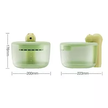 Wireless Recharge Sensor Cat Water Fountain Auto Filter USB Electric Mute Cat Dog Drinker Bowl For Cats Pet Water Dispenser No 5V USB Plug