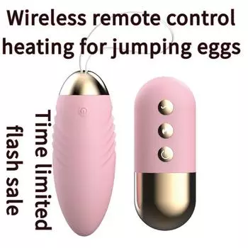 Wireless Remote Control Heating Vibrator Charging Invisible Wear Outdoor Adult Sex Female Supplies Pink