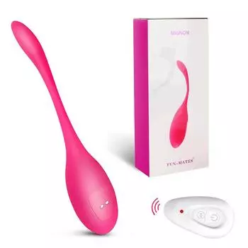 Wireless Vibrating Egg for Women - 10-Speed Pulse Stimulation - Rechargeable Clitoral Massager & Adult Toy