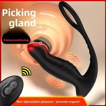 Беспроводной носимый Snapback массажер простаты частота вибрации анальная пробка мастурбатор товары для взрослых Prostate Massager