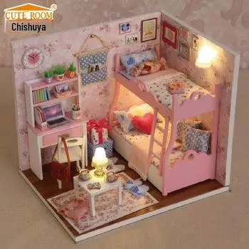 Wisdom House DIY «Настроение для любви» Креативный набор для сборки модели — подарок на день рождения для девочек своими руками null