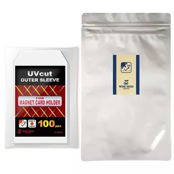 WISE SEED UV cut 35PT Magho exclusive sleeve pieces aluminum (100 + pack)