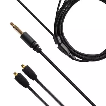 WiseTech NOBUNAGA Labs MMCX Совместимые Перекабельные Наушники TR-SE2 чёрный