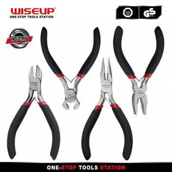 WISEUP 1 шт. щипцы для ювелирных изделий прецизионные мини-щипцы DIY инструменты для изготовления и обслуживания ювелирных изделий универсальные кусачки WP010701