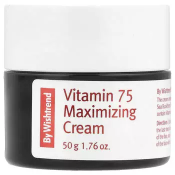 Wishtrend, крем Vitamin 75 Maximizing Cream, 1,76 унции