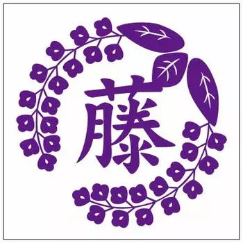 Wisteria flower family crest [S] Purple