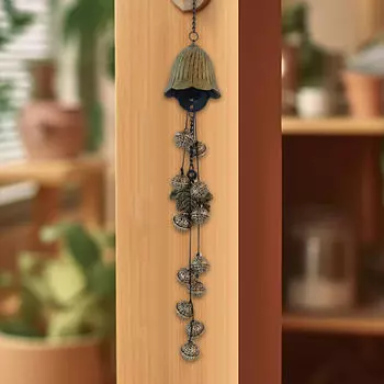 Witch Bells Door Bell Wind Chimes Rustic Feng Shui Indoor Outdoor Supplies Strings Protection