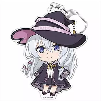 Witch s Journey Puni Colle! Key chain (with stand) Elaina